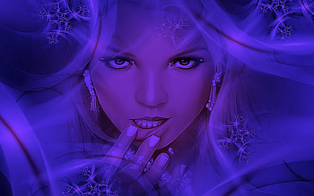 Nice Eye, abstract, fantasy, woman, nice HD wallpaper