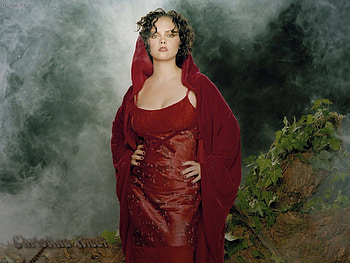 Not Little Red Riding Hood, sexy, model, fantasy, beautiful, people, actress HD wallpaper