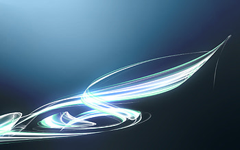 Abstract blue lines, blue, alesita, abstract, light, lines, beauty HD wallpaper