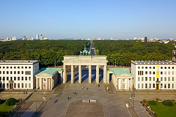 Brandenburg Gate, Berlin, Wikipedia, Monument HD wallpaper