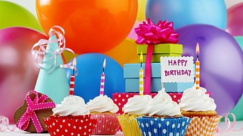 Birtay gifts , Vibrant backgrounds, Festive atmosphere, Joyous celebration HD wallpaper