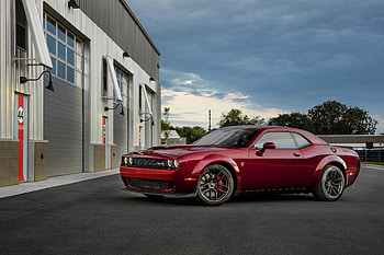 Dodge Challenger Demon SRT, dodge-challenger-srt-hellcat-widebody, dodge-challenger, 2019-cars HD wallpaper