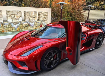 Koenigsegg Regera, car, red, racing, expensive, fast, beautiful, koenigsegg HD wallpaper