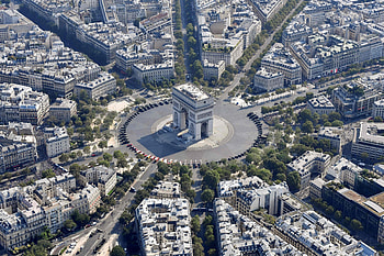 Arc de Triomphe, Paris wrapped, Christo's vision, Controversial artwork HD wallpaper
