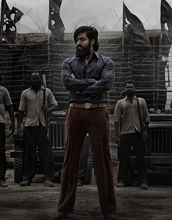 Yash, standing, Rocky, KGF2 HD phone wallpaper
