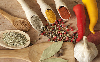 Spices, Garlic HD wallpaper