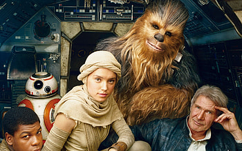 Star Wars: The Force Awakens, Chewbacca HD wallpaper