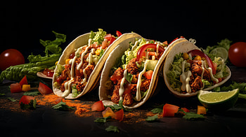Appetizing Taco Feast, food, taco HD wallpaper