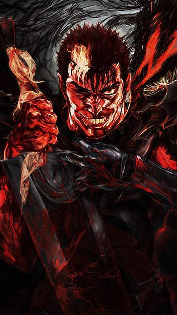 Berserk, Cartoon HD phone wallpaper