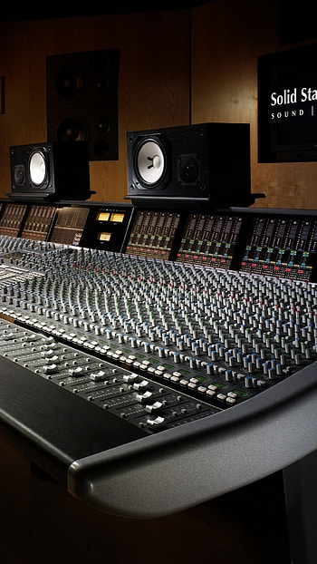 Preview sound recording, studio, equipment HD phone wallpaper