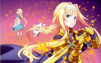 Alice Schuberg, Japanese manga, SAO, Sword art Online, SAO Series, anime characters, Sword Art Online Alicization HD wallpaper