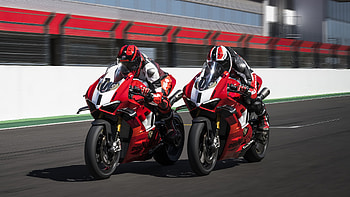 Ducati Panigale V4 R Racing Duo, Ducati Panigale V4 R, vehicle, Ducati Panigale V4 HD wallpaper