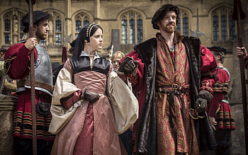 Claire Foy, Movies star, Wolf Hall series, Anne Boleyn character HD wallpaper