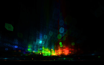 Dark, Glare, Multicolored, Motley, Blur, Smooth, Cuba HD wallpaper
