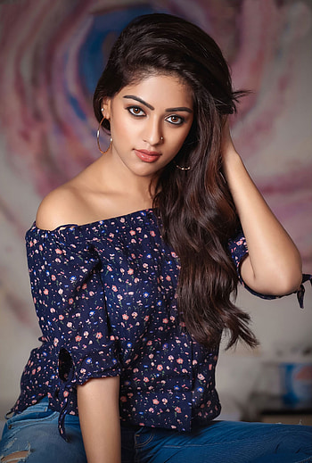 Anu Emmanuel, eye, head HD phone wallpaper