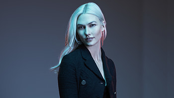 Karlie kloss, blonde, portrait HD wallpaper
