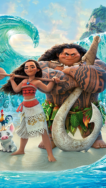 Moana, Disney HD phone wallpaper