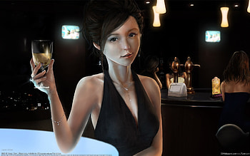 Wanna Join, sexy, hot girl, art, hot, girl, ber, anime, 3d, fantasy, abstract, game, women, dream, wine HD wallpaper