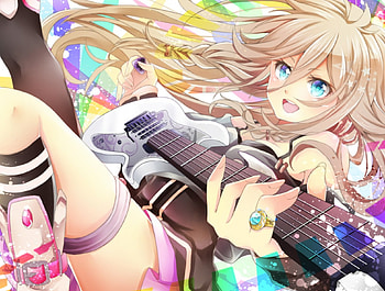IA, anime, girl, vocaloid, long hair HD wallpaper