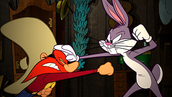 Bugs Bunny, Sam vs Bugs Bunny, Chaos HD wallpaper