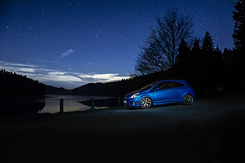 Night, Cars, Dark, Car, Machine, Side View HD wallpaper