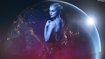 Mass Effect Andromeda Scifi Girl , mass-effect-andromeda, games, ps-games, xbox-games, pc-games, artwork, artist, digital-art, deviantart HD wallpaper