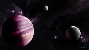 Planets, Universe, Stars, Galaxy HD wallpaper