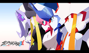 Strelizia (Darling In The Franxx), Argentea (Darling In The Franxx), Anime, Darling In The Franxx, Chlorophytum (Darling In The Franxx), Delphinium (Darling In The Franxx), Genista (Darling In The Franxx) HD wallpaper