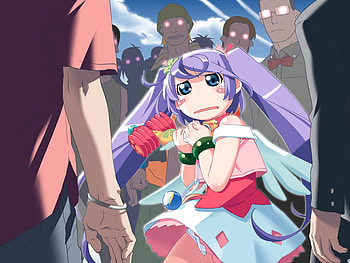 Popotan, wings, mii, anime, magical, other, hammer HD wallpaper