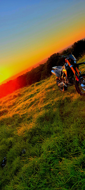 Moti, sky, enduro HD phone wallpaper