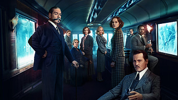 Murder on the Orient Express, Johnny Depp, Daisy Ridley, Penelope Cruz, Movie HD wallpaper