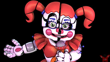 Circus Baby (Five Nights at Freddy's), video game, Five Nights at Freddy's: Sister Location, Five Nights at Freddy's HD wallpaper