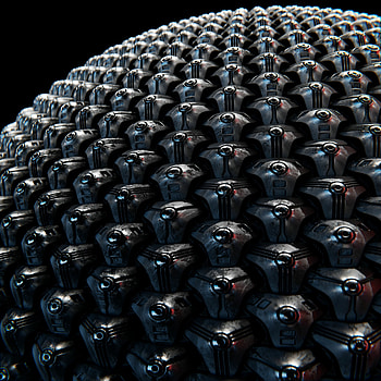 3D, Metal, Metallic, Covering, Coating HD phone wallpaper
