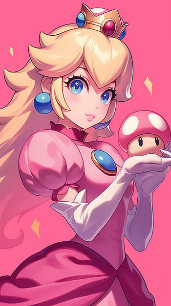 Princess Peach : A Magical Mario Adventure, video game, Princess Peach HD phone wallpaper