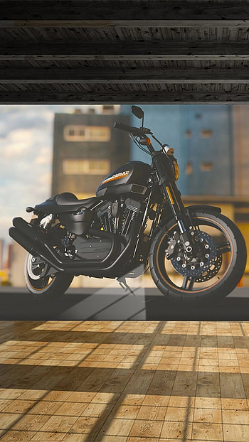 3d Bike, Bike, Parking HD phone wallpaper