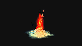 Dreamscene Bonfire Loop (1 Kindling) HD wallpaper