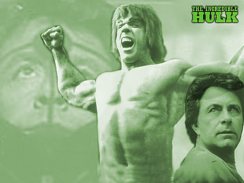 incredible hulk, bill bixby, alter ego, lou feringno, gamma raditation HD wallpaper