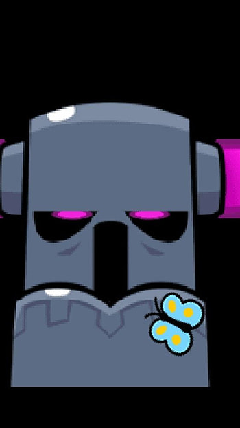 Pekka, buterfly clash royale, buterflyy HD phone wallpaper