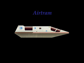 Star Trek Airtram, space, ship, tv, star trek HD wallpaper
