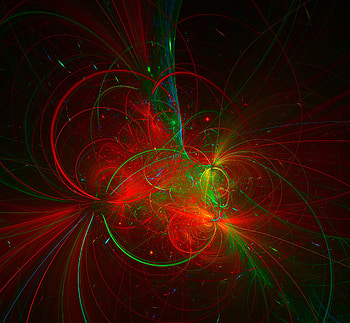 Abstract, Glare, Multicolored, Motley, Lines, Fractal HD wallpaper