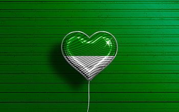 I Love Rurrenabaque, , realistic balloons, green wooden background, Day of Rurrenabaque, Bolivian cities, flag of Rurrenabaque, Bolivia, balloon with flag, cities of Bolivia, Rurrenabaque flag, Rurrenabaque HD wallpaper