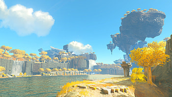 Legend of Zelda: Tears of the Kingdom – Stunning Kingdom Escape, The Legend of Zelda: Tears of the Kingdom HD wallpaper