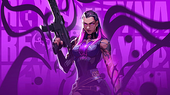 For All Agents! : R VALORANT, Reyna Valorant HD wallpaper