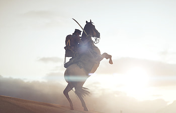 Battlefield 1, horse ride, soldier HD wallpaper