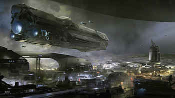 Halo, Spaceship, UNSC Infinity, Digital Art / and Mobile Backgrounds HD wallpaper