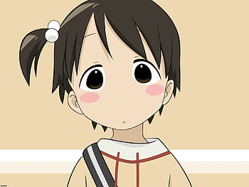 Anime, Sadness, Girl, Sorrow, Brunette, Blush, Ichigo Mashimaro, Itou Chika HD wallpaper
