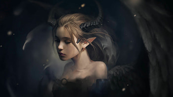 elf beauty, Elvish elegance, Ethereal enchantment, Captivating allure HD wallpaper
