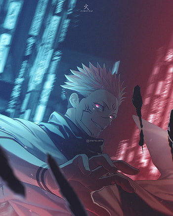Sukuna, Gojo , Jujutsu kaisen , Sukuna , Nobara, Zinetsu artz, Gojo, Jujutsu kaisen HD phone wallpaper