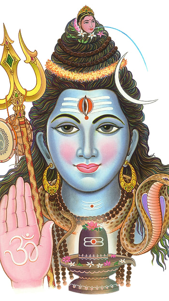 Sivan , Lord Shiva, Mahadev Painting HD phone wallpaper