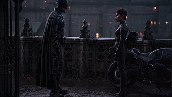 Batman (Robert Pattinson), Movie, Catwoman HD wallpaper